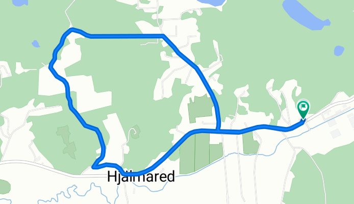 Älvsåkersvägen 463, Kungsbacka to Älvsåkersvägen 463, Kungsbacka