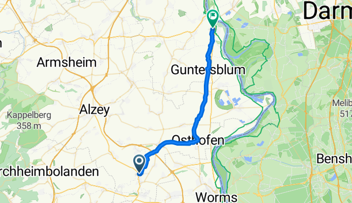 Diese Route in Bikemap Web öffnen