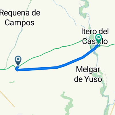 Camino de los Peregrinos, Boadilla del Camino to BU-403, Itero del Castillo