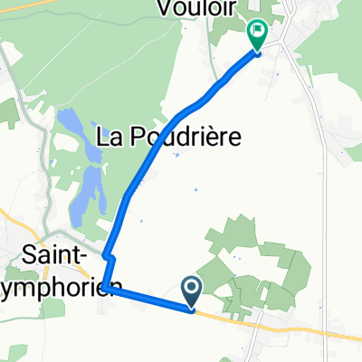 Chaussée du Roi Baudouin 276, Mons à Rue de Saint-Symphorien 26, Mons