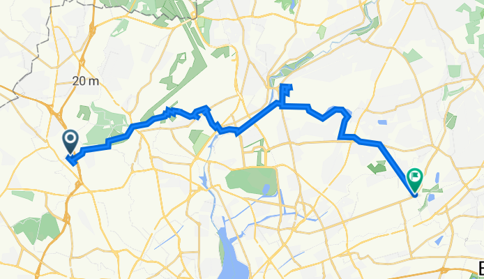 Olloweg 49, Hamburg nach Friedrich-Ebert-Damm 243, Hamburg