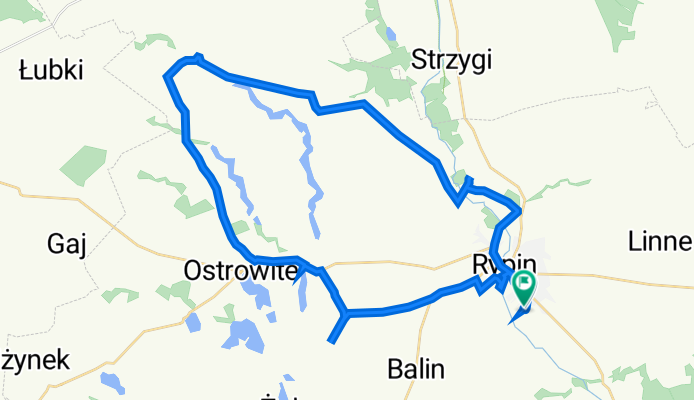 Spokojna 56A, Rypin do Spokojna 54A, Rypin