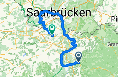 Route in der Bikemap App öffnen