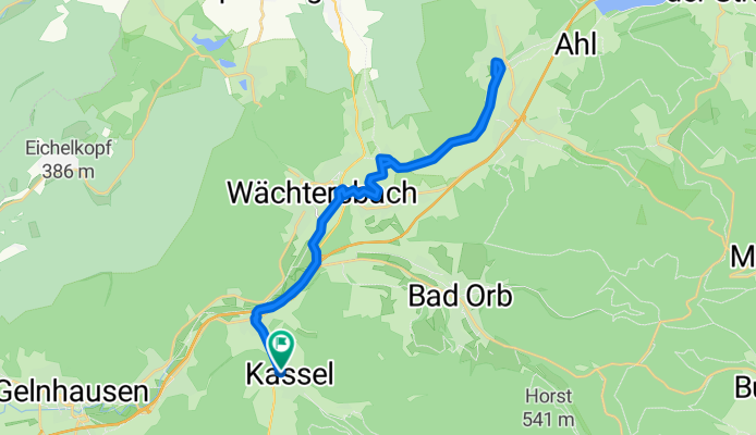 Spessartstraße 32, Biebergemünd nach Spessartstraße 30A, Biebergemünd