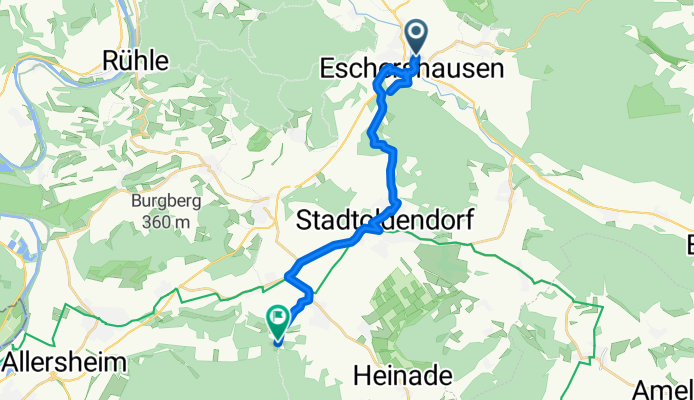Höfeweg 45, Eschershausen nach Lange Grund 26, Deensen