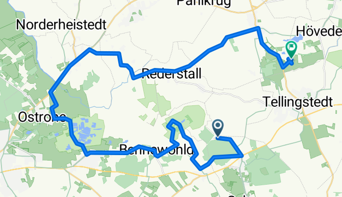 Norderwohld, Welmbüttel nach Breiterberg, Hövede