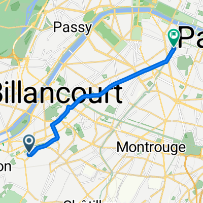 66 Rue de l'Égalité, Issy-les-Moulineaux à 76 Rue de Rennes, Paris