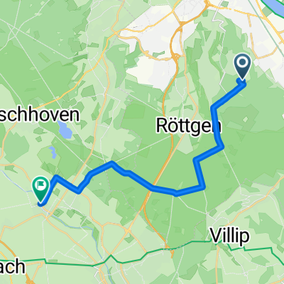 Route nach Nußbaumstraße 5, Rheinbach