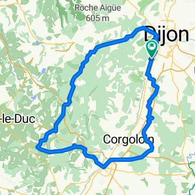 Parcours de 126 kms.