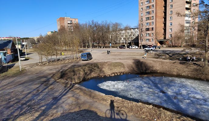 Photo 2 of the Bikemap route "От проспект Карла Маркса 1, Кингисепп до улица Воровского 38, Кингисепп"