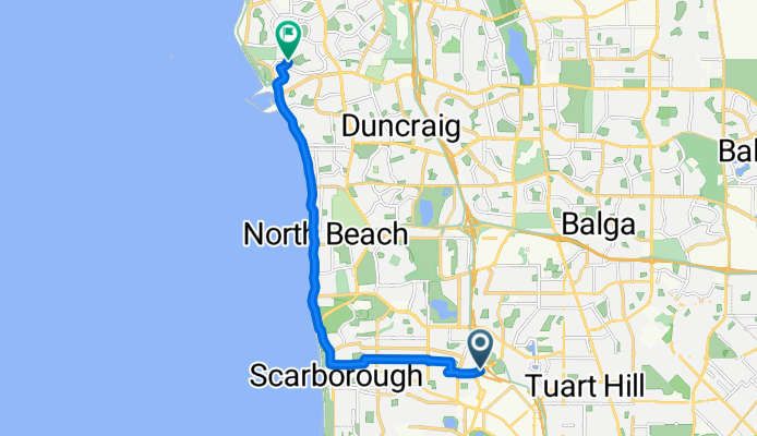 Stirling to Waterford Drive 173, Hillarys