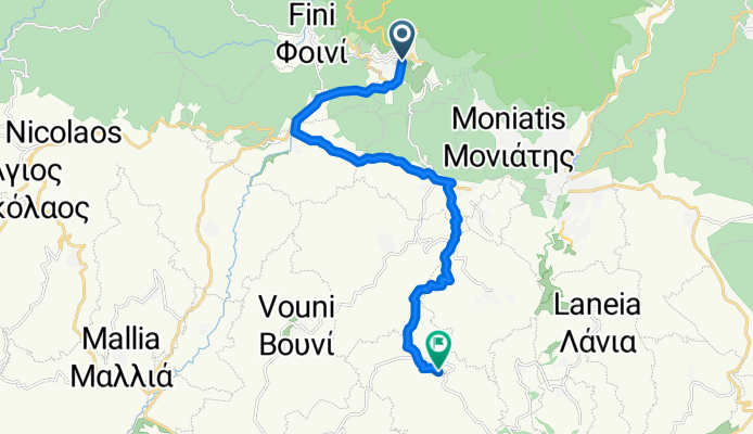 Platres to Lofou April 23