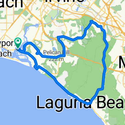 Back Bay - San Joaquin - Shady - Laguna Loop