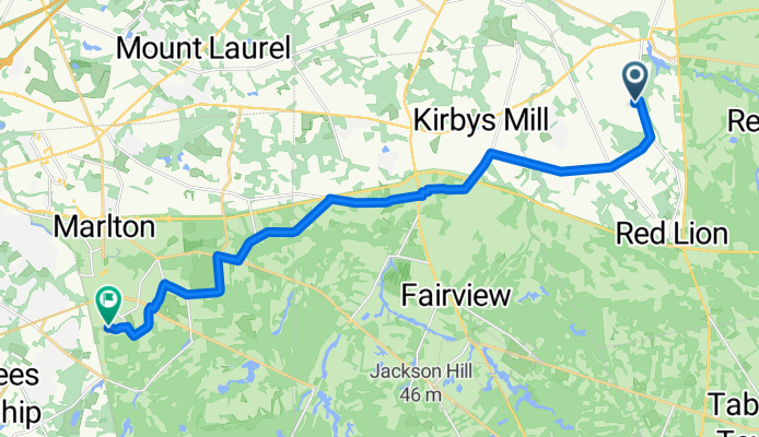 105 Hilliards Bridge Rd, Southampton to Ardsley Dr, Marlton