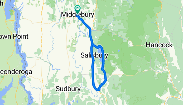 middlebury - brandon - dunmore
