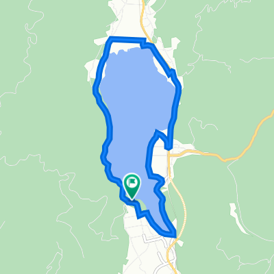 木崎湖1周,  大町市