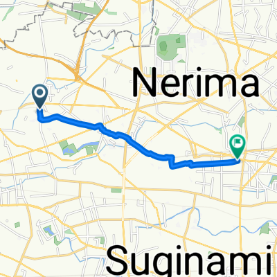 42, Higashioizumi 5-Chōme, Nerima to 4, Toyotamakita 6-Chōme, Nerima