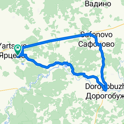 От проспект Металлургов 21Г, Ярцево до проспект Металлургов 21Г, Ярцево