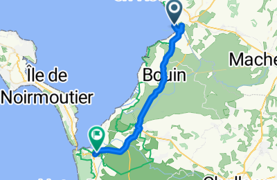 Route in der Bikemap App öffnen