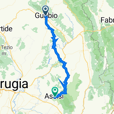Gubbio - Assisi Km.49.1 (da fare)