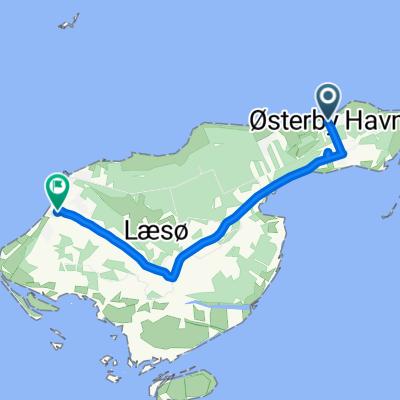 Østerby Havnegade 8, Læsø nach A M Andreasens Vej 3, Læsø