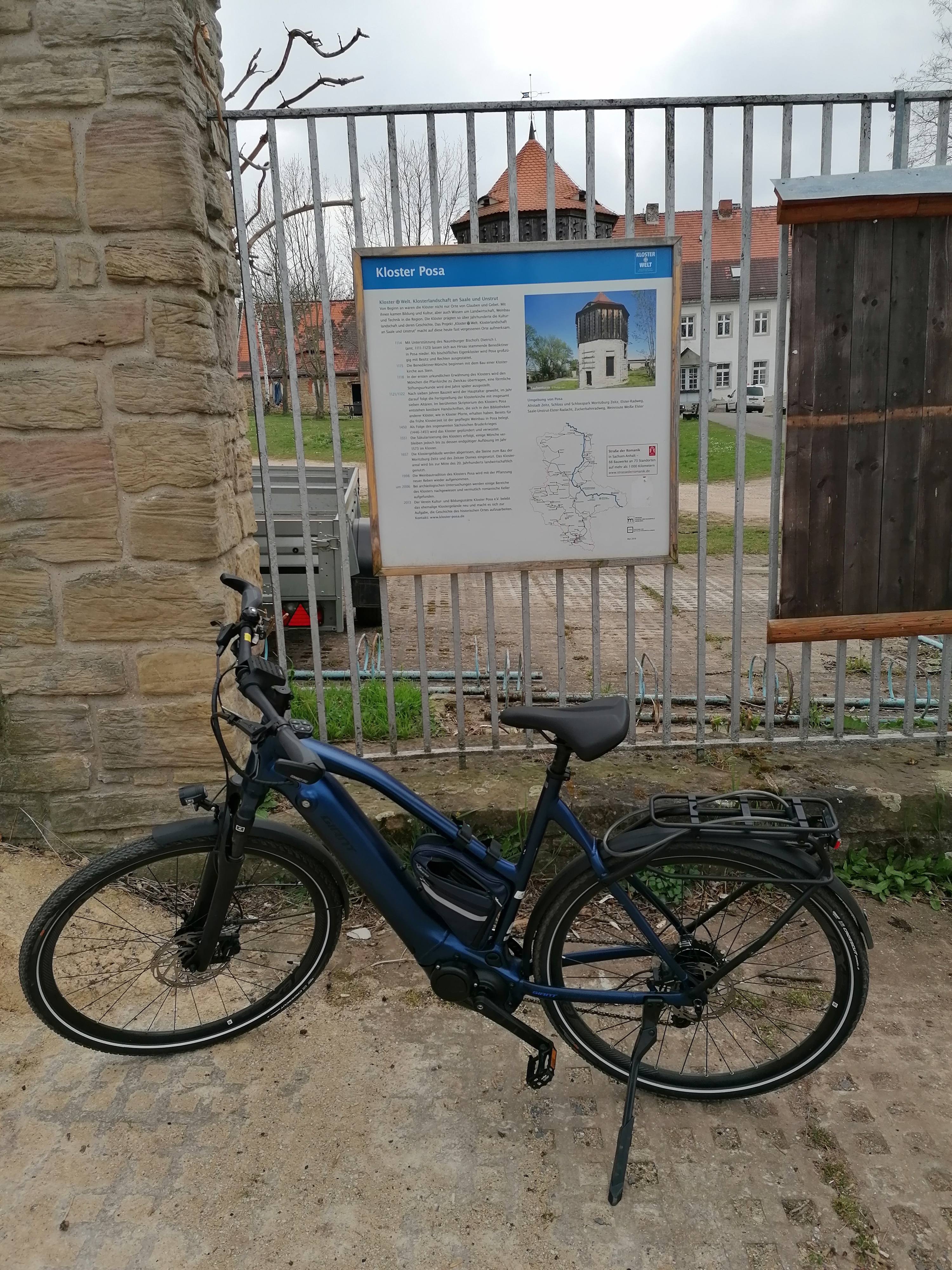Straße ohne Straßennamen, Elsteraue nach Martin-Luther-Platz 14, Pegau