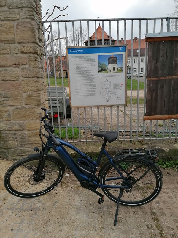 Straße ohne Straßennamen, Elsteraue nach Martin-Luther-Platz 14, Pegau