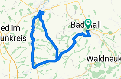 Route in der Bikemap App öffnen