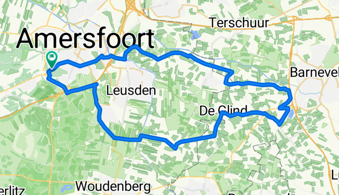 rondje achterveld leusden oost 39 km