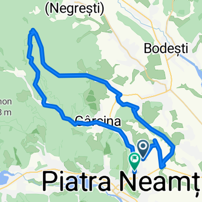 Strada Boboteni 22, Piatra Neamț to DN15C 38, Piatra Neamț