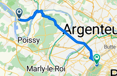Route in der Bikemap App öffnen