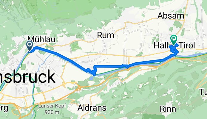 Rennweg 29a, Innsbruck nach Oberer Stadtplatz 2, Hall in Tirol