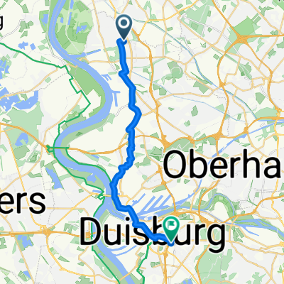 Im Kleinen Feld 65, Duisburg nach Duisburg Hbf