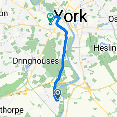 2 Myrtle Ave, York to York Engineers Triangle, Leeman Road, York