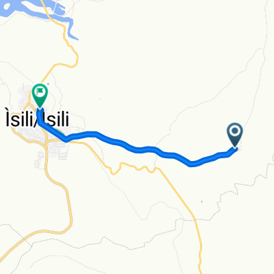Strada Comunale Isili Nurri, Isili a Via Emilia 4, Isili