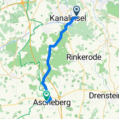 Adolf-Wentrup-Weg 76, Münster nach Lüdinghauser Straße 34, Ascheberg