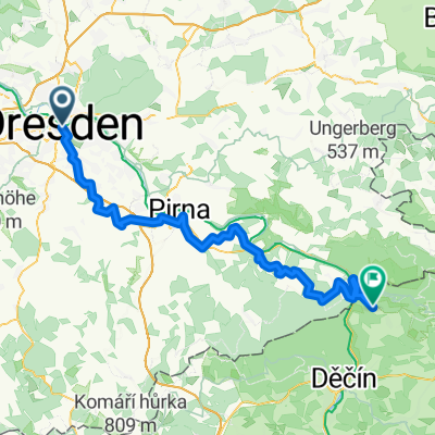 Rampische Straße 6, Dresden nach Janov