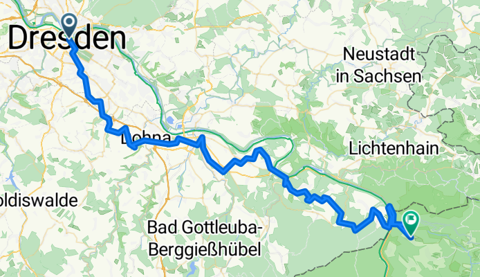 Rampische Straße 6, Dresden nach Janov