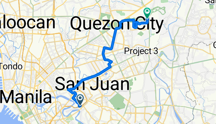 Makisig 430a, Manila to M34F+24Q, Quezon City