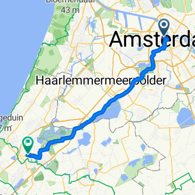 Vinkenstraat 55A, Amsterdam to Bargelaan, Leiden