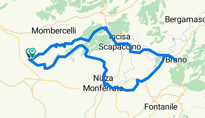 Bruno, 41.3 km, 550 hm
