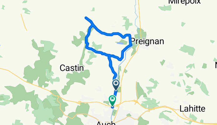 Route de Roquelaure, Auch à 65 Rue du 8 Mai, Auch