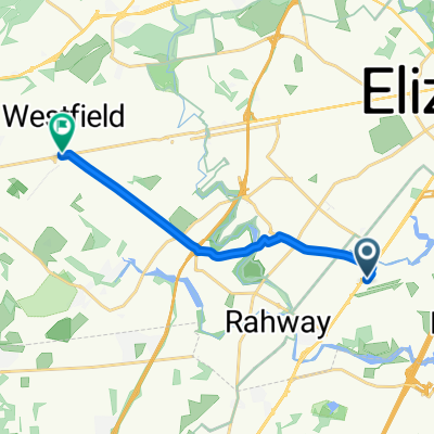689 W Edgar Rd, Linden to 18 Elm St, Westfield