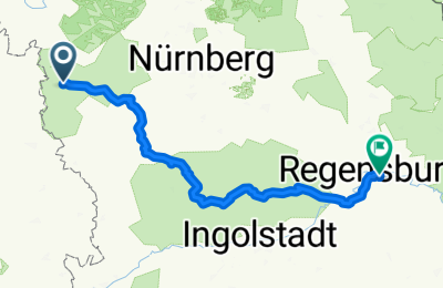 Route in der Bikemap App öffnen