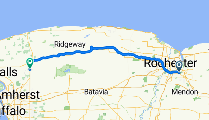 Rochester NY to Lockport NY