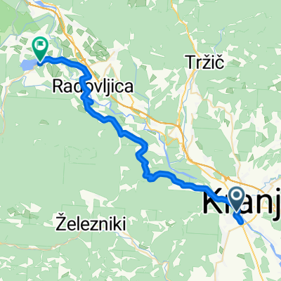 Kranj-KamnaGorica-Bled