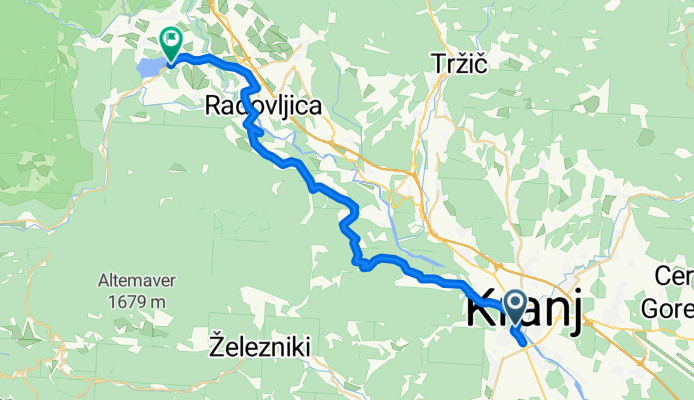 Kranj-KamnaGorica-Bled