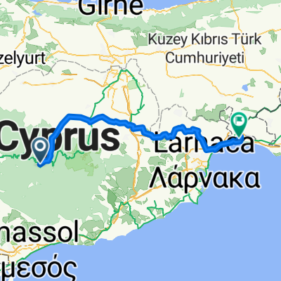 De W3CR+WW5, Palaichori à Normandy Road, Xylotymvou