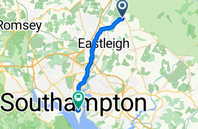 Route in der Bikemap App öffnen