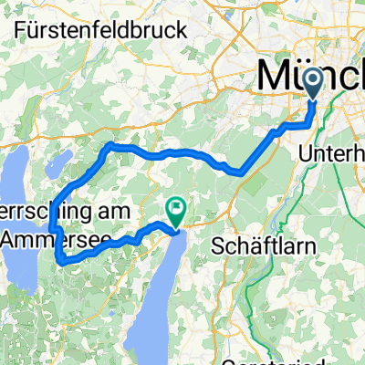 1. Tag München (Hotel Rivoli) - Starnberg (Hotel Starnberger See)
